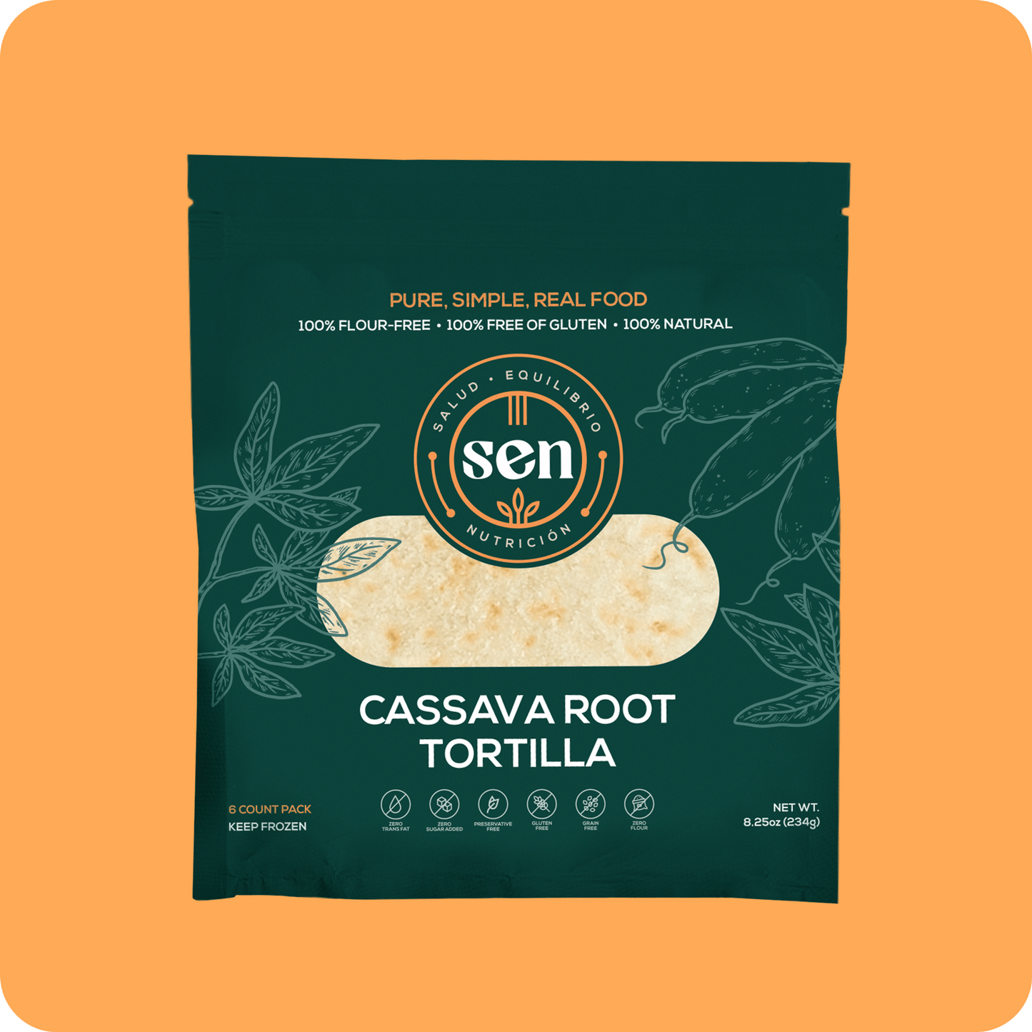 Cassava Root Tortillas